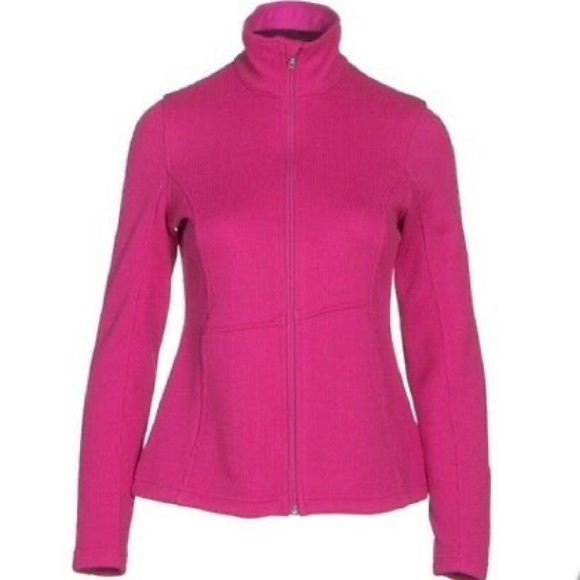 💛 NWOT Spyder Women's Endure Full Zip Jacket Pink - Picture 2 of 6